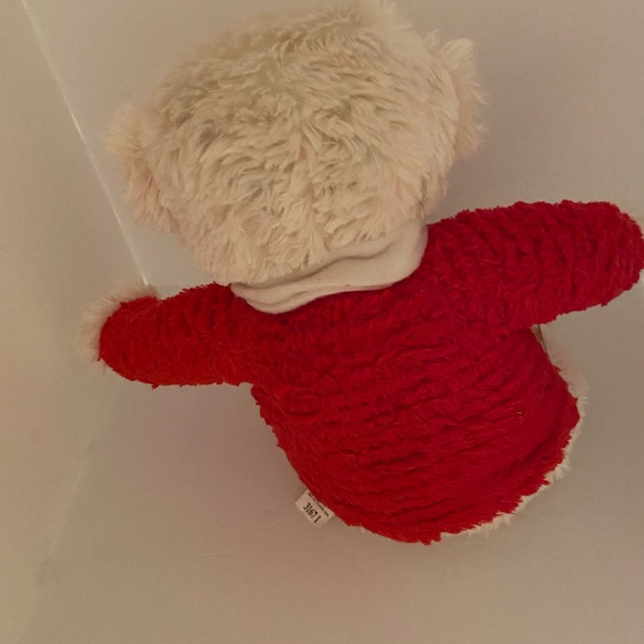 Hallmark Jingle Bear Plush in Red Sweater - Picture 3 of 3